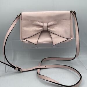 Kate Spade Bag Montrose Avenue Aster Leather Crossbody Purse in Balletslip Pink